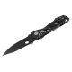 Black steel foldingknife