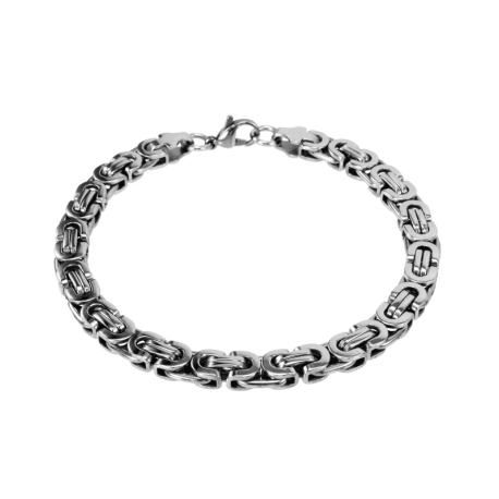 Byzantin steel bracelet