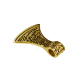 Gold axe pendant